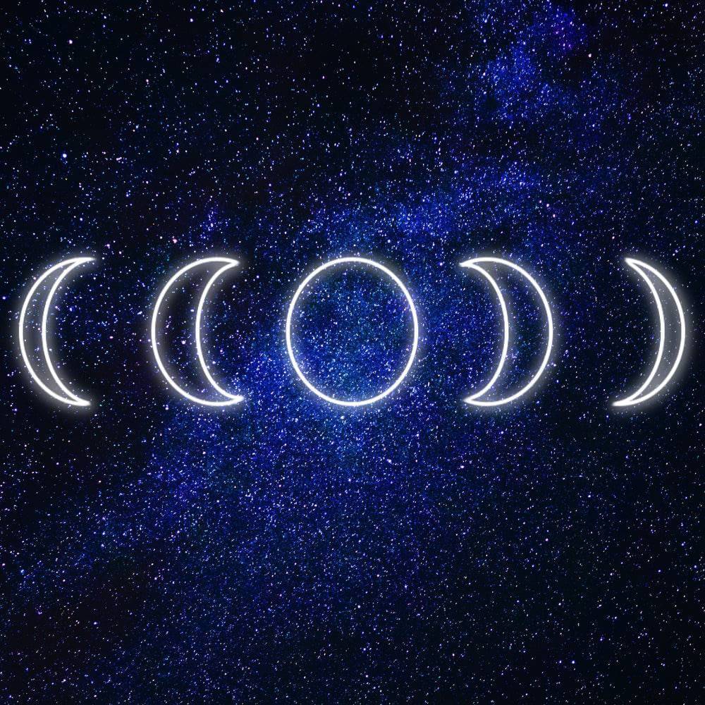 Lunar Phase LED Neon Sign - Planet Neon