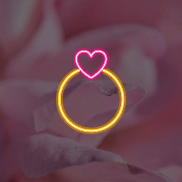 Ring LED Neon Sign - Made in London Wedding Neon Signs - Planet Neon