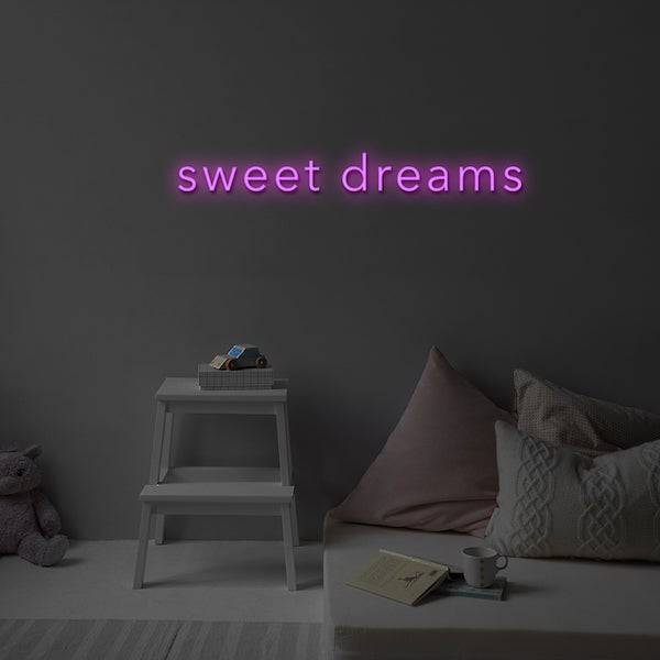 Sweet Dreams LED Neon Sign - Planet Neon Made in London Neon Signs - Planet Neon