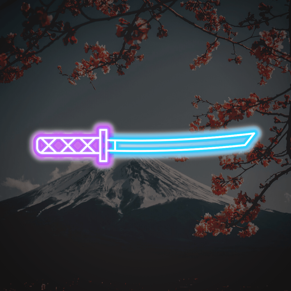 Katana LED-lichtreclame - Planeet Neon